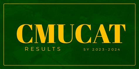 doorstep cmucat|CMUCAT for S.Y. 2023.
